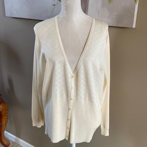Women’s plus size 2X Jones wear cardigan sweater